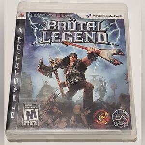 Brutal Legend (Sony PlayStation 3, PS3) Complete CIB - Tested Authentic
